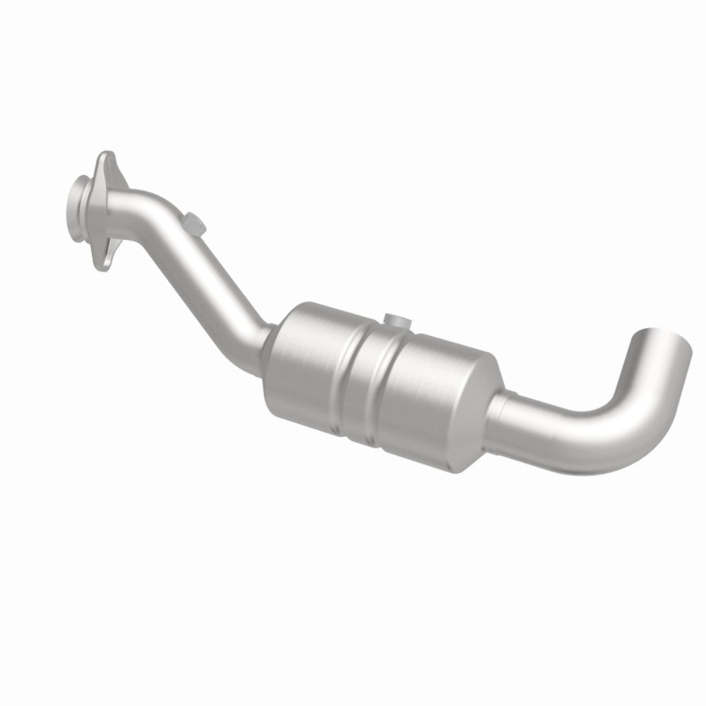 MagnaFlow direct-fit catalytic converter for 2017-2018 Ford F-150 3.5 inch inlet/outlet stainless steel CARB compliant OBDII 52591