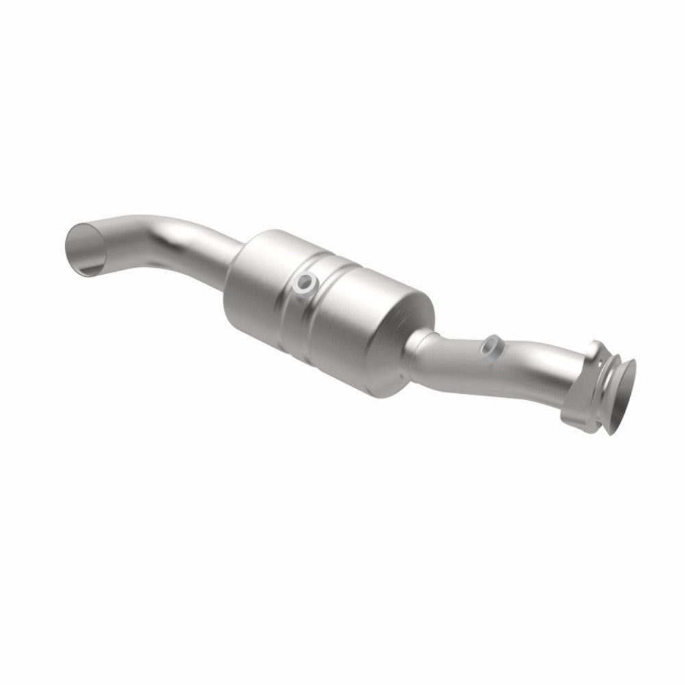 MagnaFlow direct-fit catalytic converter for 2017-2018 Ford F-150 3.5 inch inlet/outlet stainless steel CARB compliant OBDII 52591