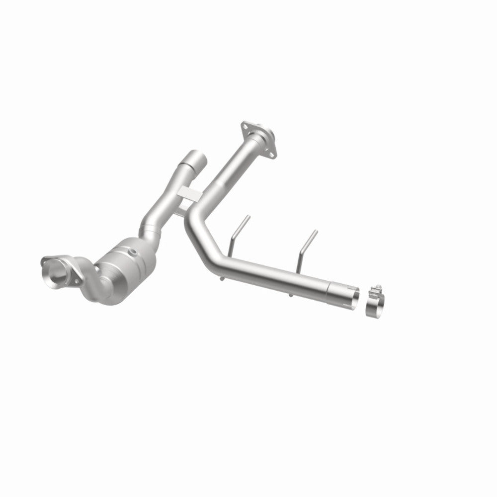 MagnaFlow direct-fit catalytic converter for 2017-2018 Ford F-150 3.5 inch inlet/outlet stainless steel CARB compliant OBDII 52592