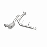MagnaFlow direct-fit catalytic converter for 2017-2018 Ford F-150 3.5 inch inlet/outlet stainless steel CARB compliant OBDII 52592