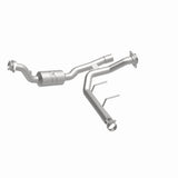 MagnaFlow direct-fit catalytic converter for 2017-2018 Ford F-150 3.5 inch inlet/outlet stainless steel CARB compliant OBDII 52592