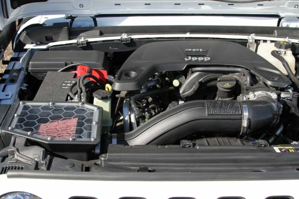 t 2018-2020 Jeep Wrangler JL & 2020 Gladiator Cold Air Intake Snorkel Kit 615193 Flowmaster