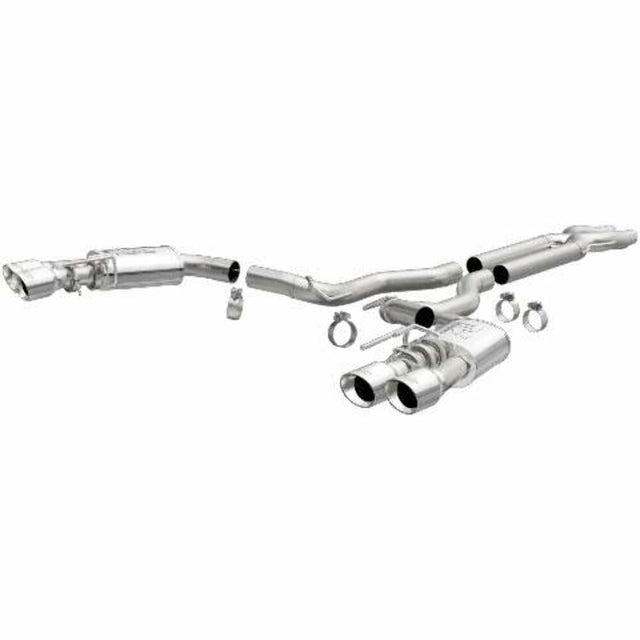 MagnaFlow cat-back exhaust system for 2018-2021 Ford Mustang stainless steel polished 19368