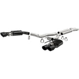 MagnaFlow cat-back exhaust system for 2018-2023 Ford Mustang stainless steel black 19369