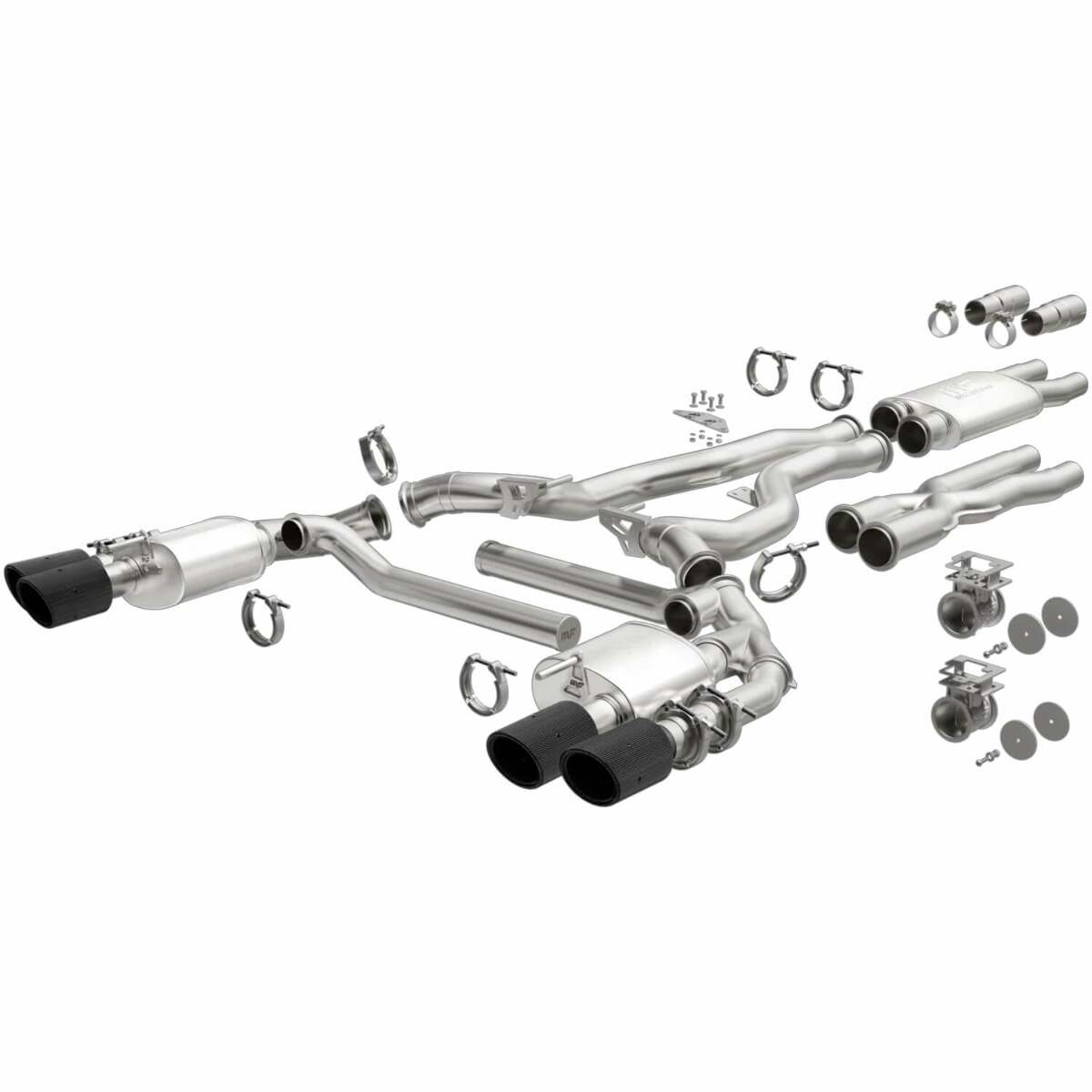 MagnaFlow cat-back exhaust system for 2018-2020 Ford Mustang stainless steel polished 19535