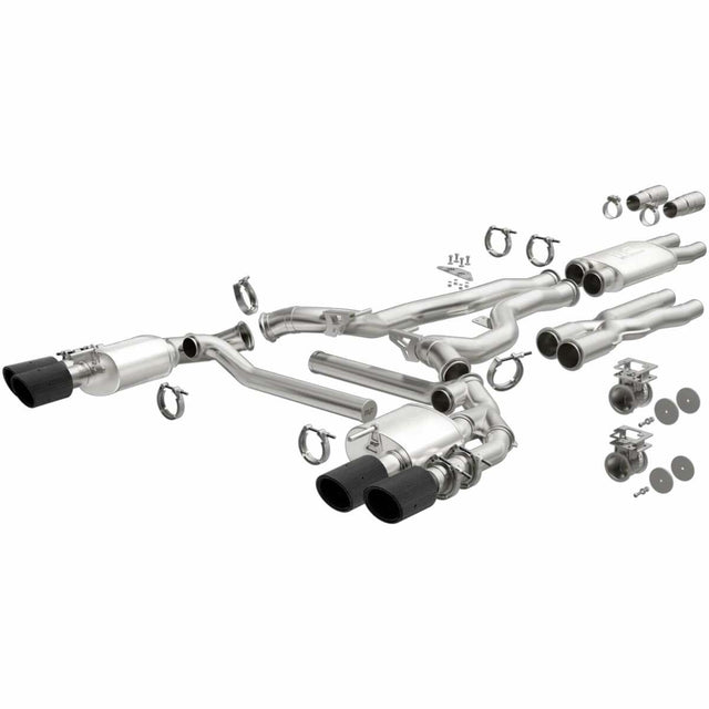 MagnaFlow cat-back exhaust system for 2018-2020 Ford Mustang stainless steel polished 19535