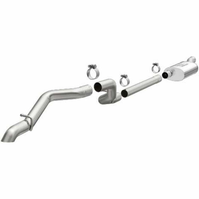 MagnaFlow cat-back exhaust system for 2018-2021 Jeep Wrangler stainless steel polished 19386