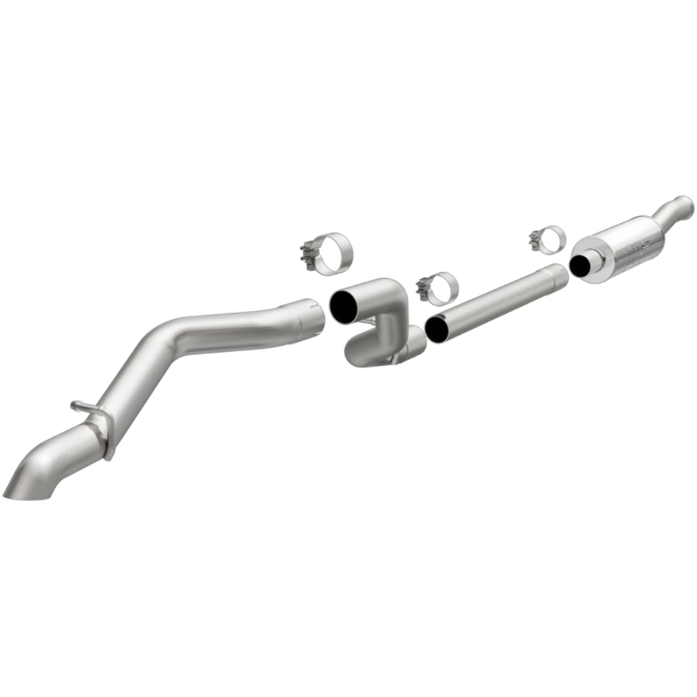 MagnaFlow cat-back exhaust system for 2018-2021 Jeep Wrangler stainless steel polished 19386