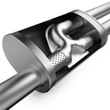 t 2018-2021 Jeep Wrangler System Street Axle-Back 19385 Magnaflow MagnaFlow Exhaust Products