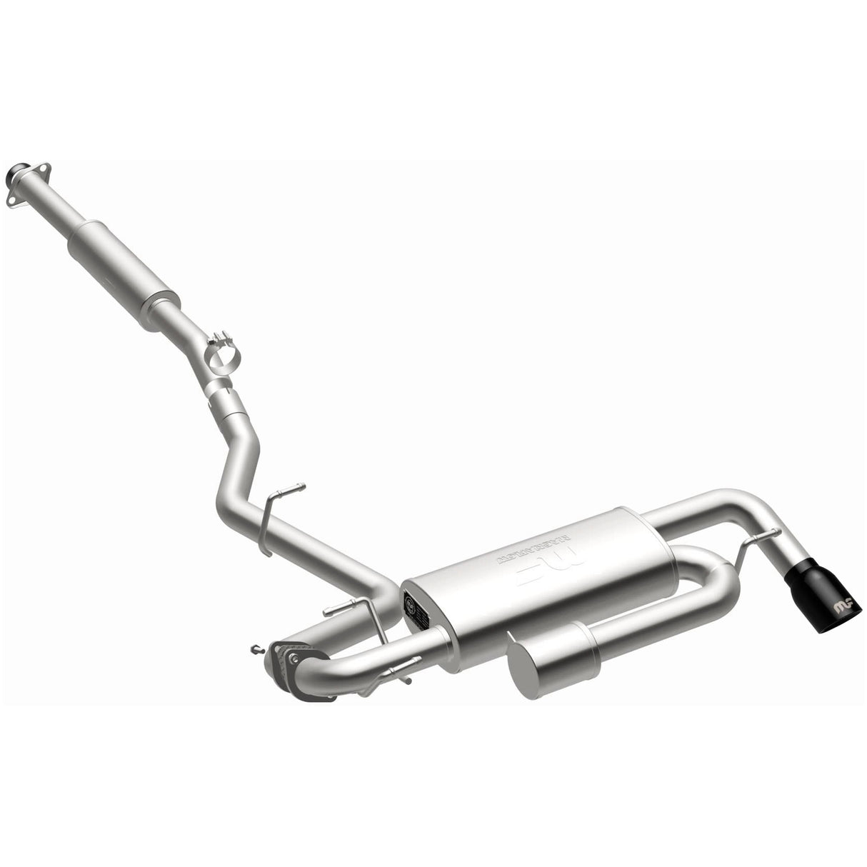 t 2018-2023 Subaru Crosstrek Black Chrome Cat-Back Exhaust System 19676 MagnaFlow Exhaust Products
