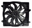 2018-2025 Jeep Wrangler JL w/2.0L Engine Cooling Fan Module 68272755AD-CRN black