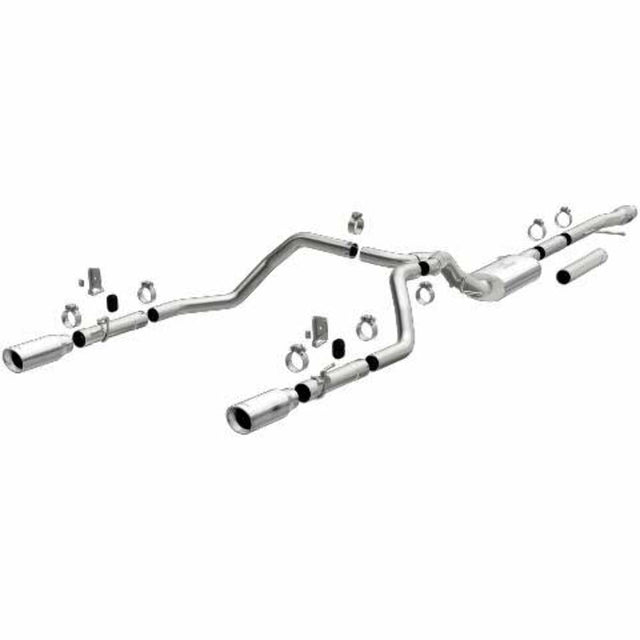 MagnaFlow cat-back exhaust system for 2019-2021 Chevy Silverado 1500 polished 19471