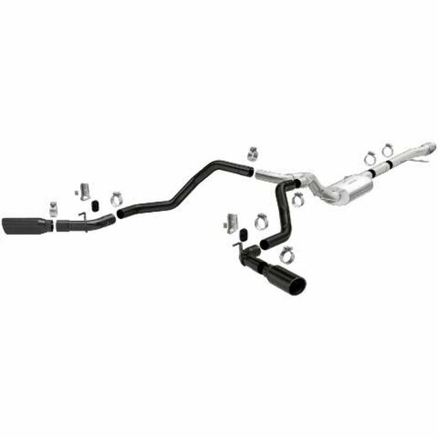 MagnaFlow cat-back exhaust system for 2019-2021 Chevy Silverado 1500 stainless steel black 19474
