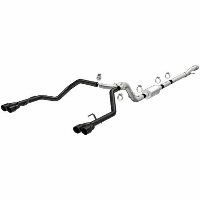 MagnaFlow cat-back exhaust system for 2019-2021 Chevy Silverado 1500 stainless steel black 19478