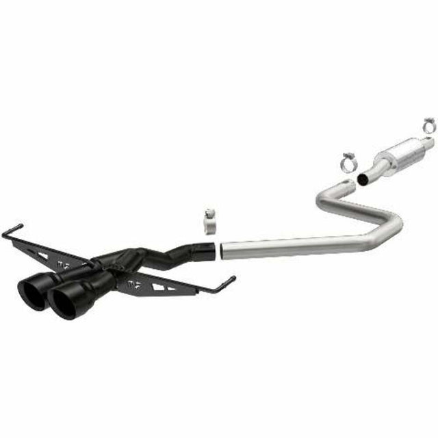 MagnaFlow cat-back exhaust system for 2019-2021 Hyundai stainless steel black 19455