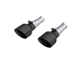 t 2019-2024 Ram 1500 Big Horn 5" OD Dual Wall Angle Cut Black Exhaust Tip T5199BLK MBRP Exhaust