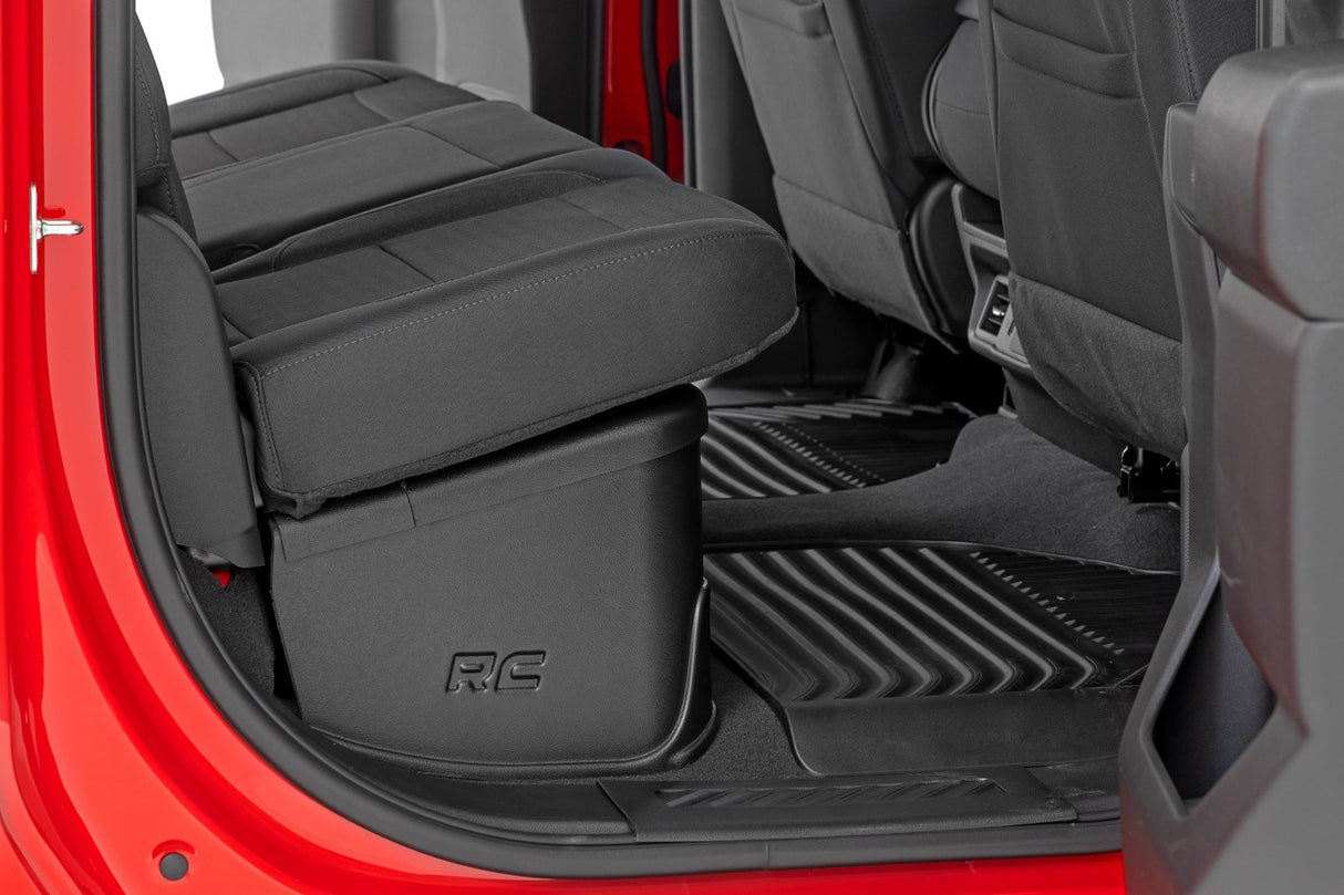 2019-2025 Chevrolet Silverado 1500 Under Seat Storage with Locking Lid RC09071