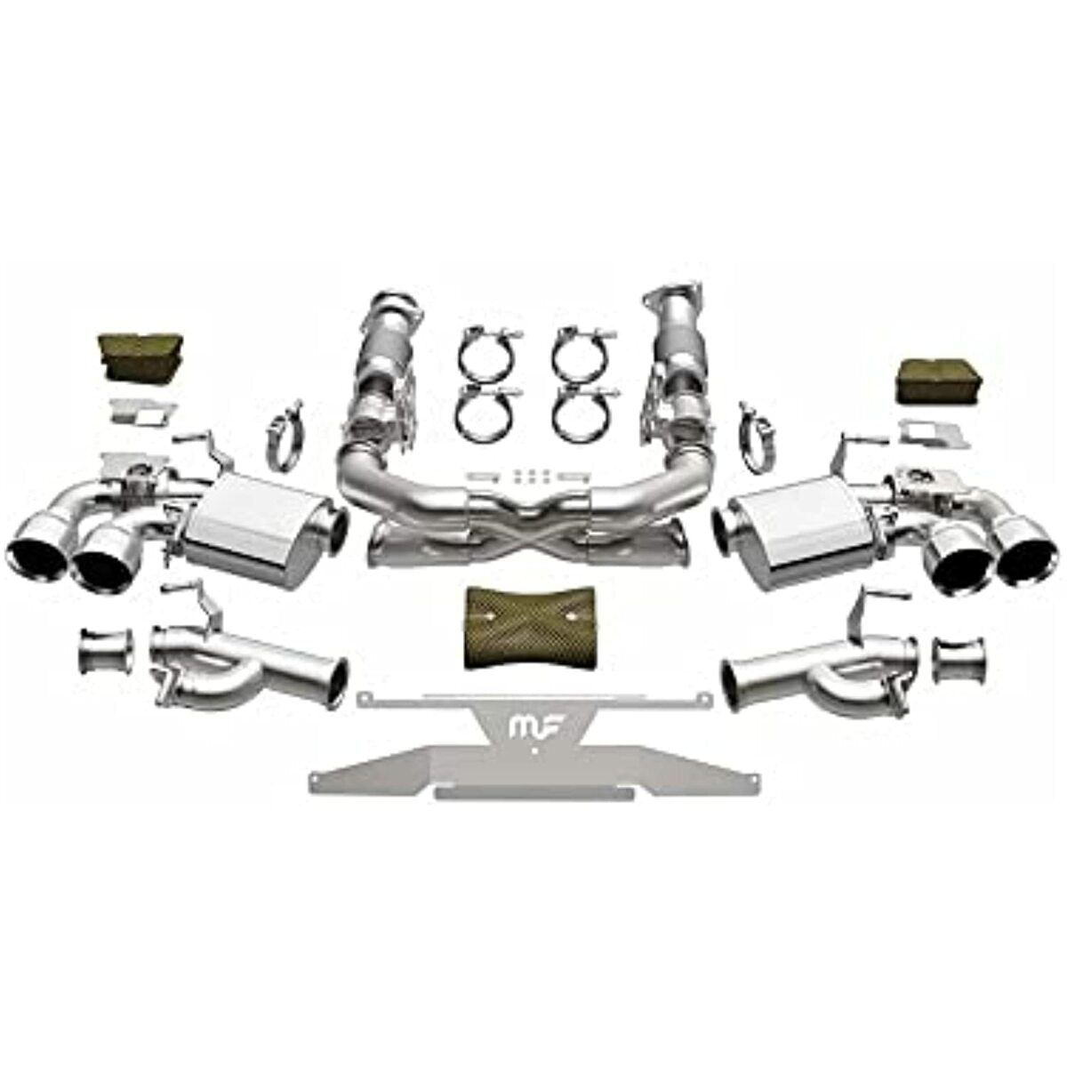 MagnaFlow cat-back exhaust system for 2020-2021 Chevy Corvette stainless steel polished