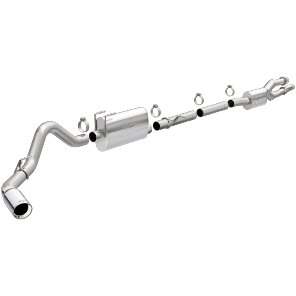 MagnaFlow cat-back exhaust system for 2020-2021 Ford F-250 stainless steel polished 19530