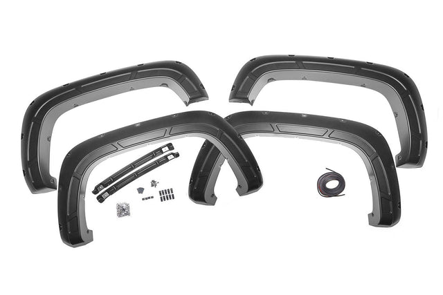 Fender flares for 2020-2024 Chevy Silverado 2500 by Rough Country