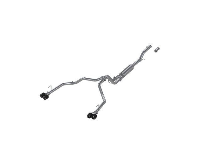 MBRP cat-back exhaust system fits 2021-2024 Chevy dual rear exit aluminized steel S50593CF 2.5 inch inlet/outlet