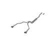 MBRP cat-back exhaust system fits 2021-2024 Chevy dual rear exit aluminized steel S5059AL 2.5 inch inlet/outlet
