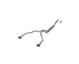 MBRP cat-back exhaust system fits 2021-2024 Chevy dual rear exit aluminized steel S5057AL 2.5 inch inlet/outlet