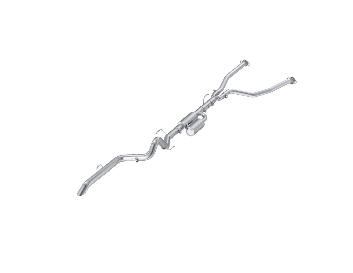 MBRP cat-back exhaust system fits 2022-2025 Toyota Tundra single rear exit aluminized steel S5305AL