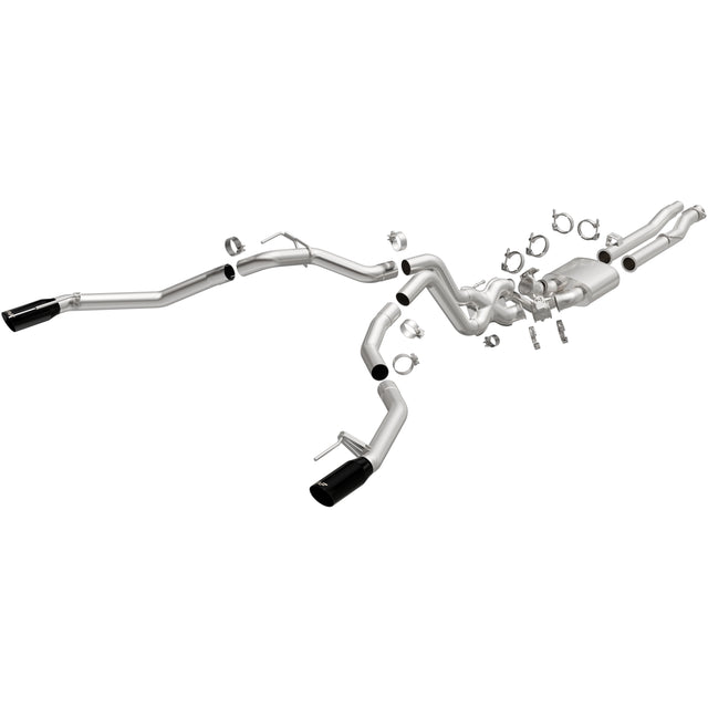 MagnaFlow cat-back exhaust system stainless steel black