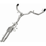 MagnaFlow cat-back exhaust system stainless steel black