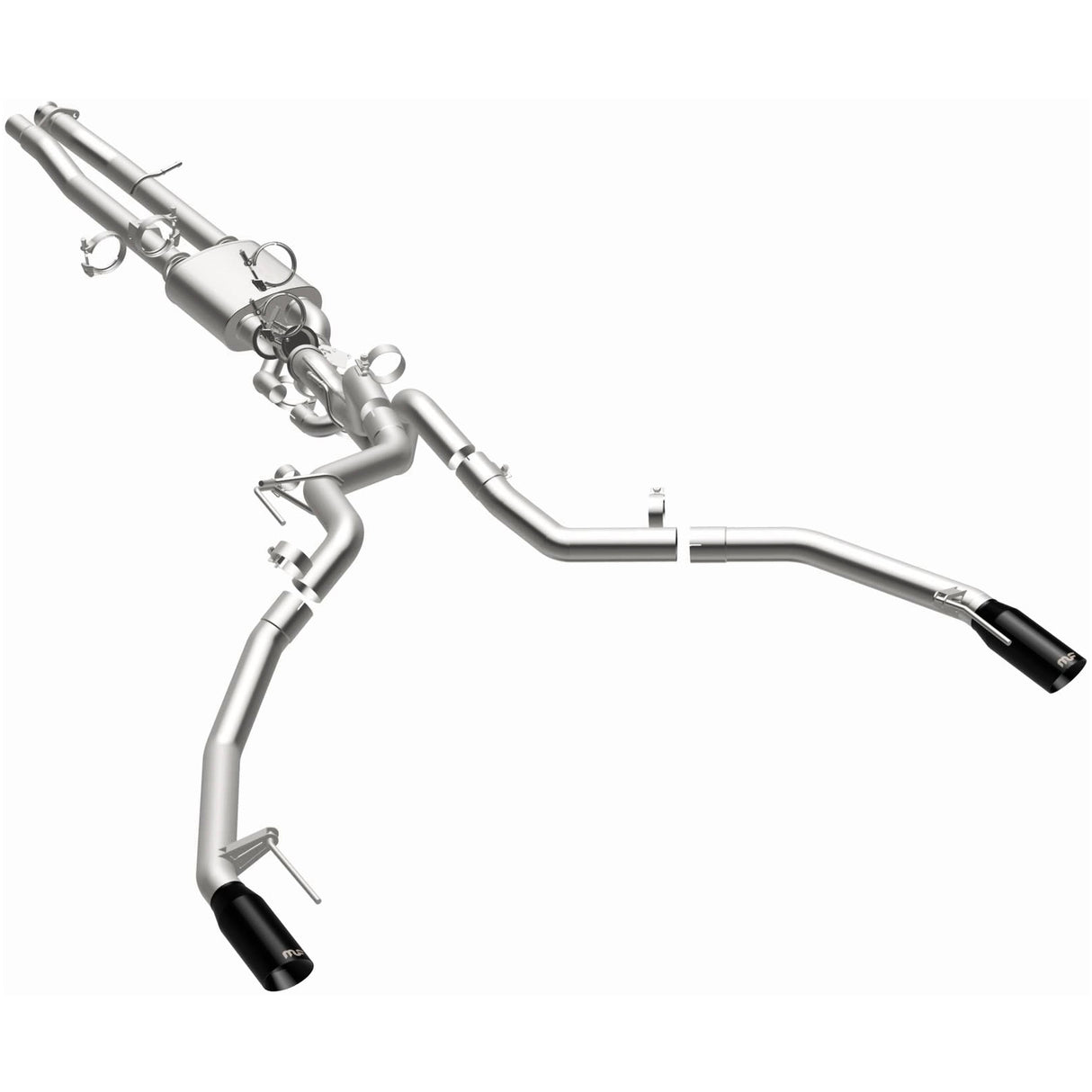 MagnaFlow cat-back exhaust system stainless steel black
