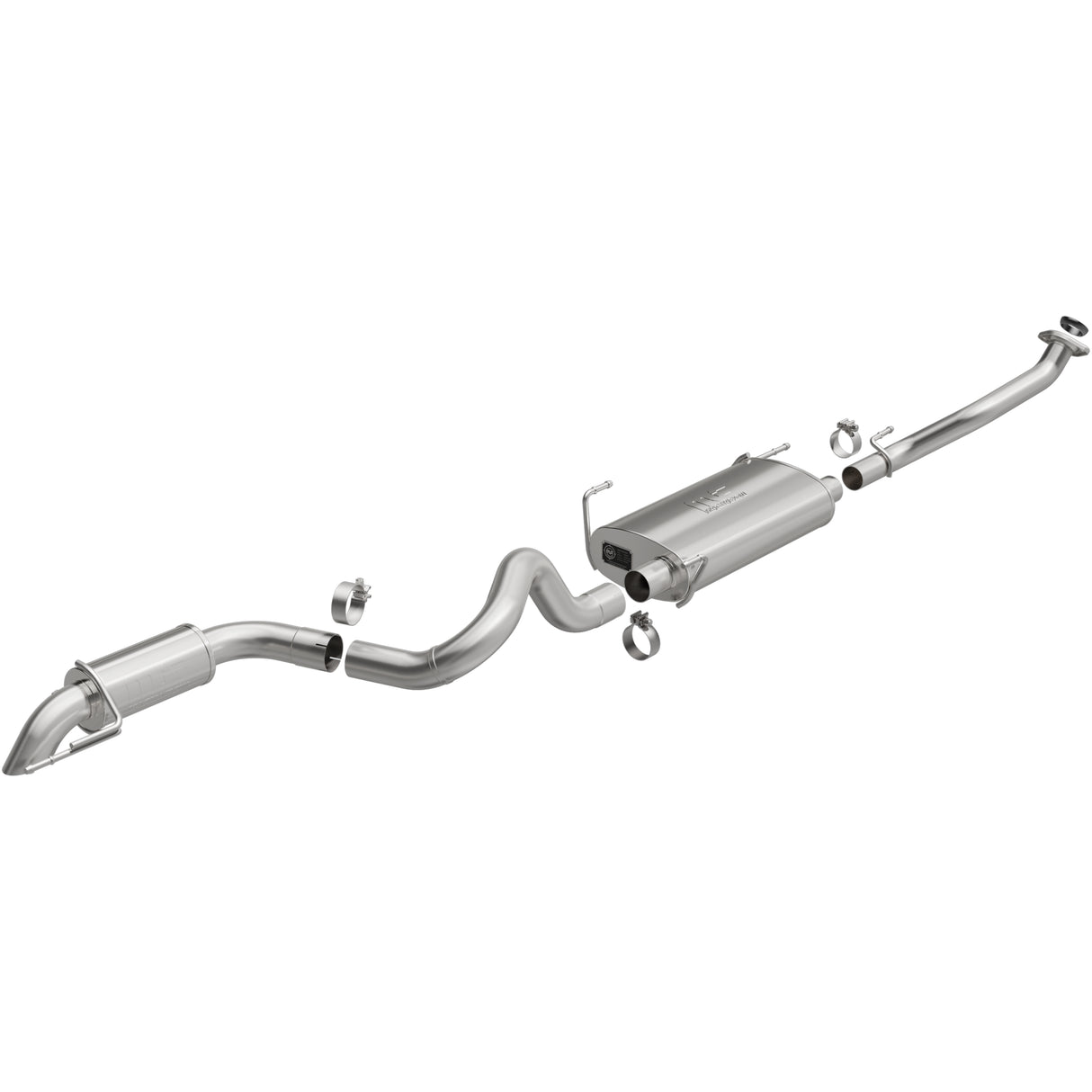 MagnaFlow cat-back exhaust system stainless steel