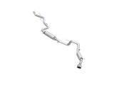 MBRP cat-back exhaust system fits Toyota Tacoma single side exit aluminized steel S5323AL 3 inch inlet/outlet