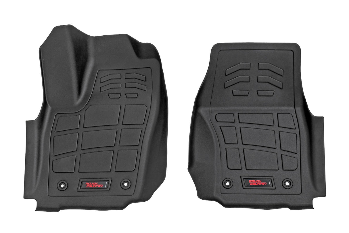 Sure-Fit Floor Mats - Front - Double Cab - Toyota Tacoma 2WD/4WD (2024-2025)