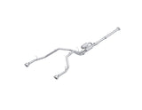 MBRP cat-back exhaust system fits Ram 1500 dual split rear exit aluminized steel S5156AL 3 inch inlet 5 inch outlet