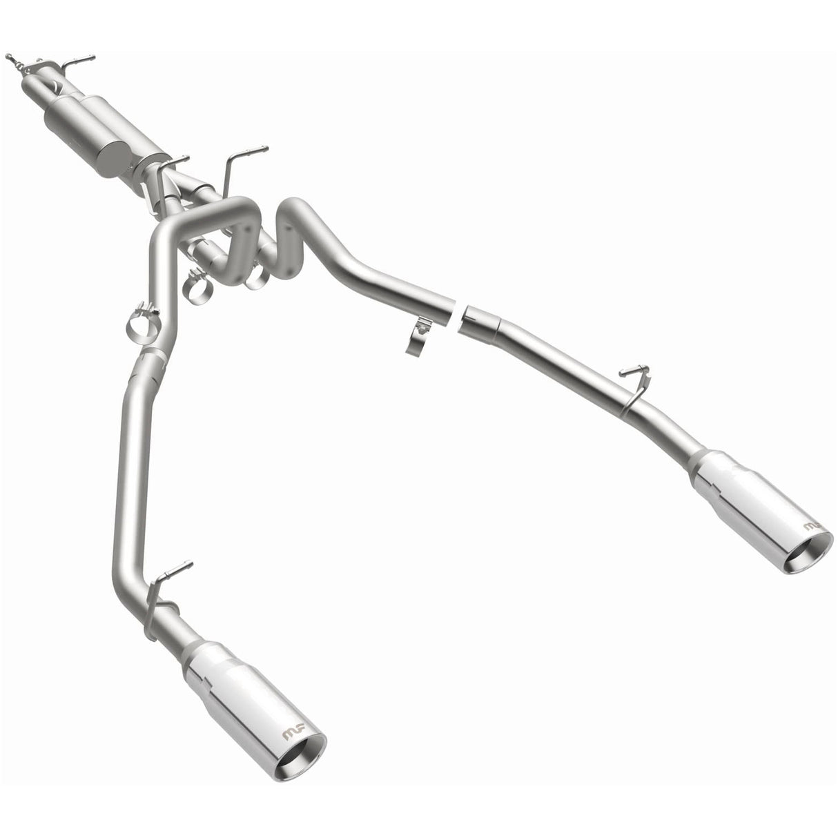 MagnaFlow cat-back exhaust system polished