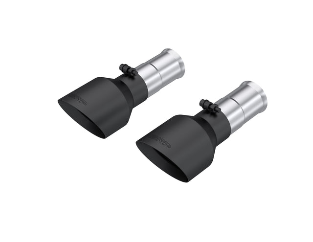 MBRP performance muffler fits Ram 1500 T304 stainless steel black coated carbon fiber tip T5204BLK 5 inch inlet/outlet