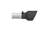 MBRP performance muffler fits Ram 1500 T304 stainless steel black coated carbon fiber tip T5204BLK 5 inch inlet/outlet