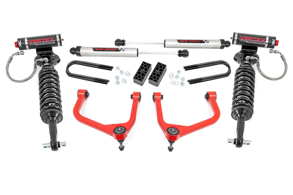 Suspension lift kit for 2025 Chevy Silverado 1500 by Rough Country