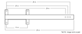 Traction bars suspension-20470-suspension-traction-bar-chrome-univer-traction-bar