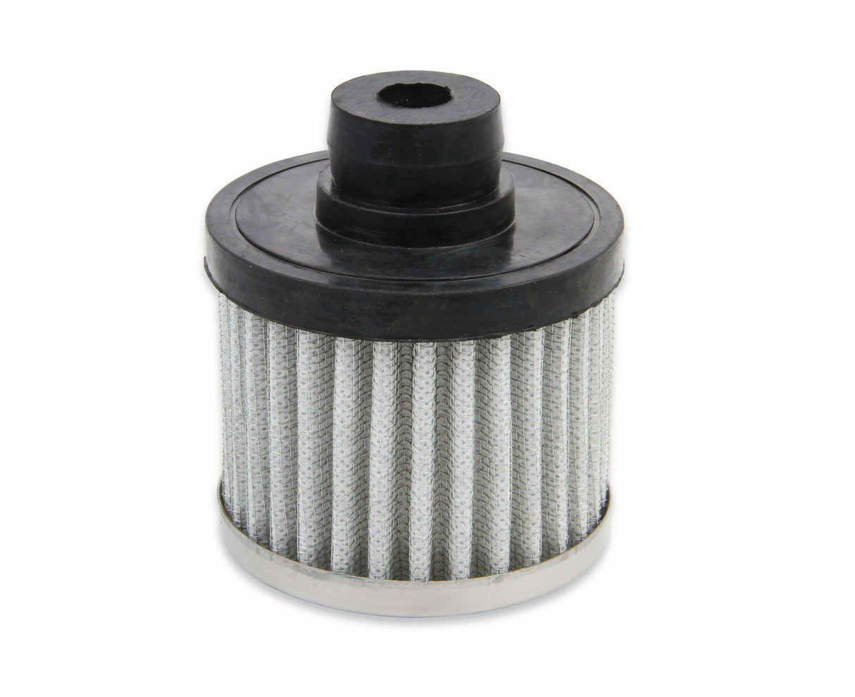Mr Gasket 2049 Oil Breather Cap - Open Element - Push-On Style - Universal Fit