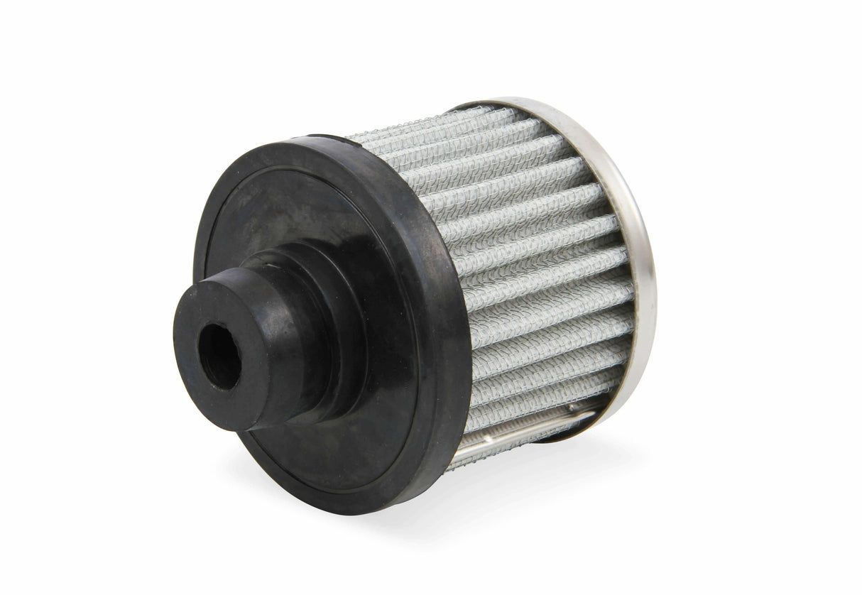 Mr Gasket 2049 Oil Breather Cap - Open Element - Push-On Style - Universal Fit