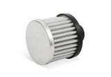 Mr Gasket 2049 Oil Breather Cap - Open Element - Push-On Style - Universal Fit