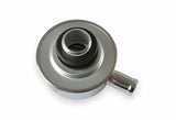 Mr. Gasket logo push in chrome valve cover breathers steel