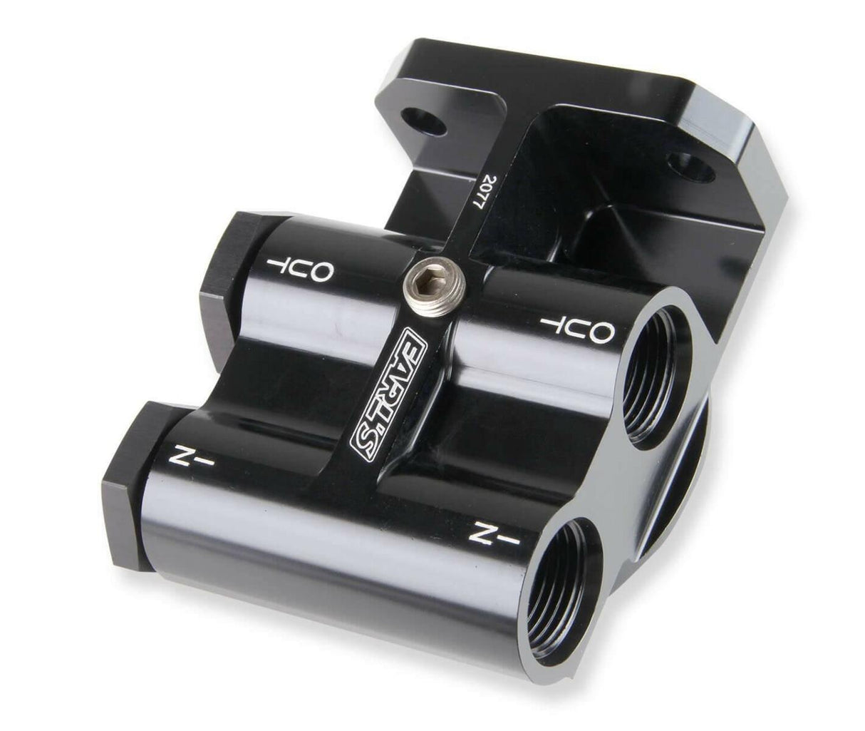 Earl's Billet Remote Oil Filter Mount - 2077ERL