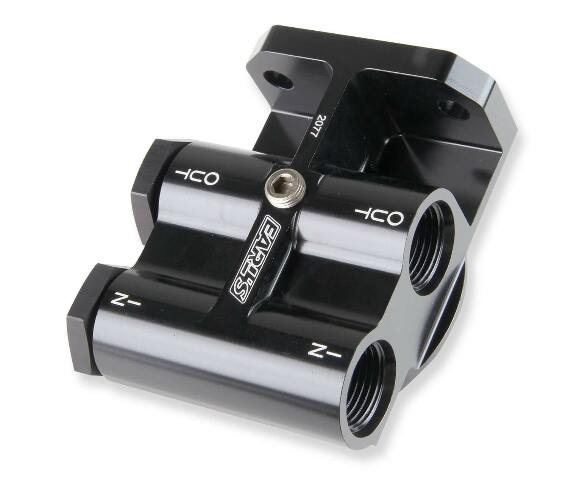 Earl's Billet Remote Oil Filter Mount - 2077ERL