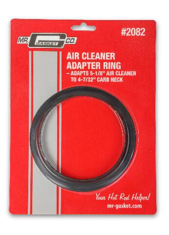 Mr. Gasket air cleaner adapter carburetor black