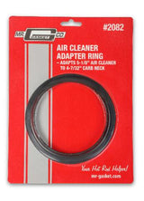 Mr. Gasket air cleaner adapter carburetor black