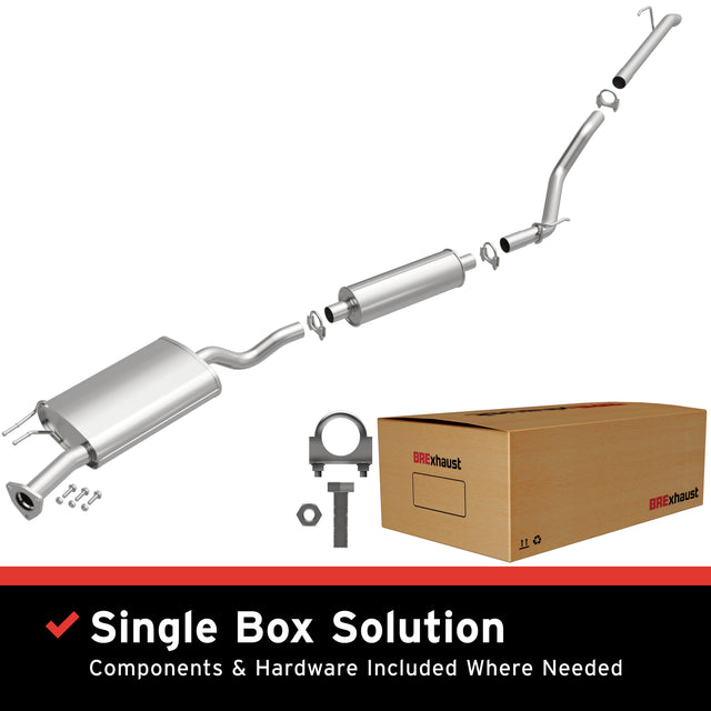 2016-2021 Honda Pilot Direct-Fit Replacement Exhaust System 106-0840 aluminized steel