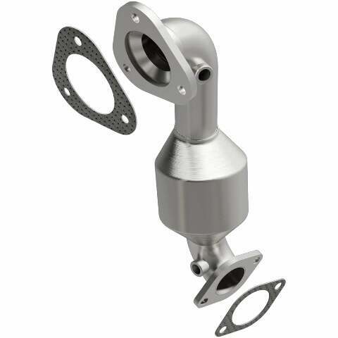MagnaFlow direct-fit catalytic converter for 2010-2017 Ford 3.5 inch inlet/outlet stainless steel CARB compliant
